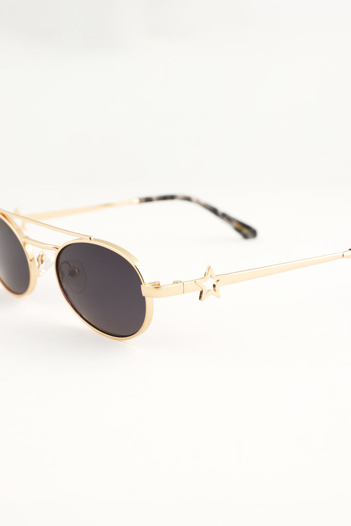 See You No.19 Gold Sunglasses