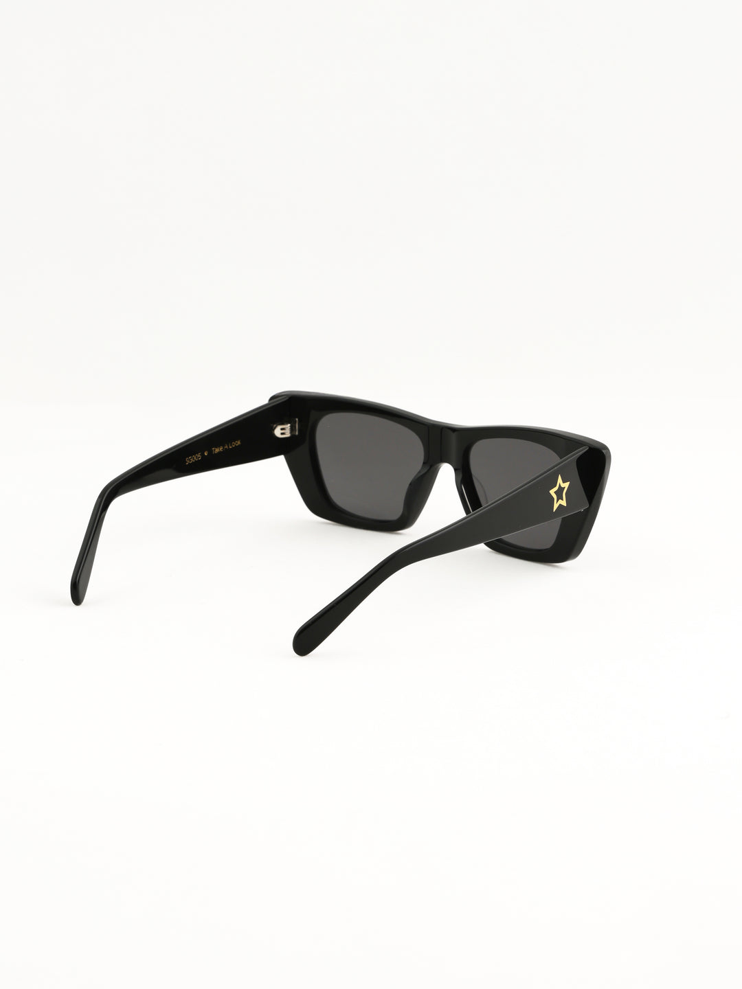 See You No.17 Black Sunglasses