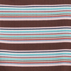 Forward Brown Striped Padded Polo