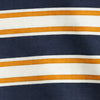 Adamon Navy Striped Polo