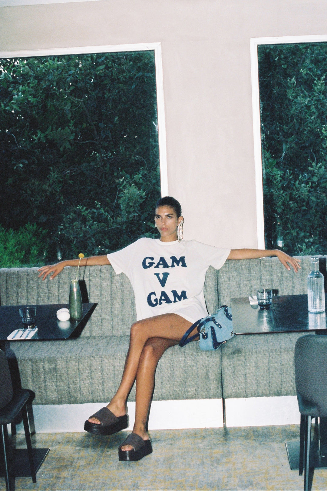 Gam V Gam Cream T-Shirt