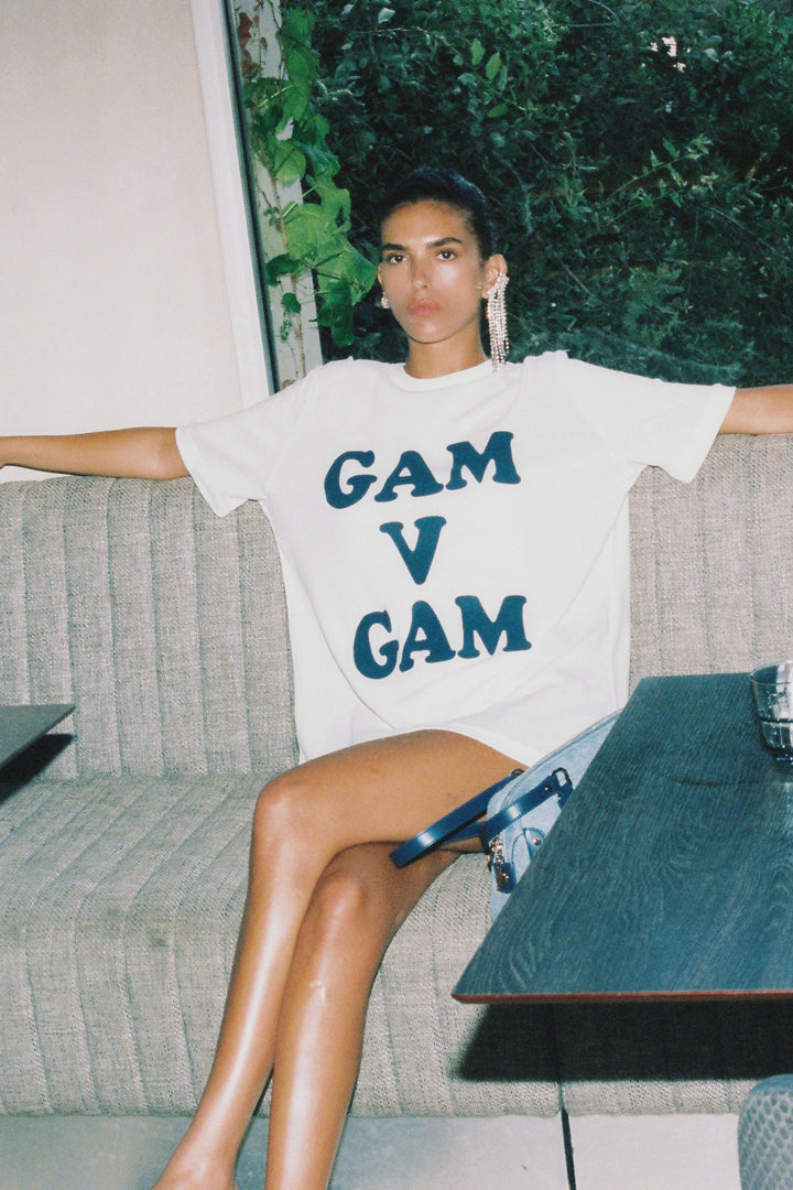 Gam V Gam Cream T-Shirt