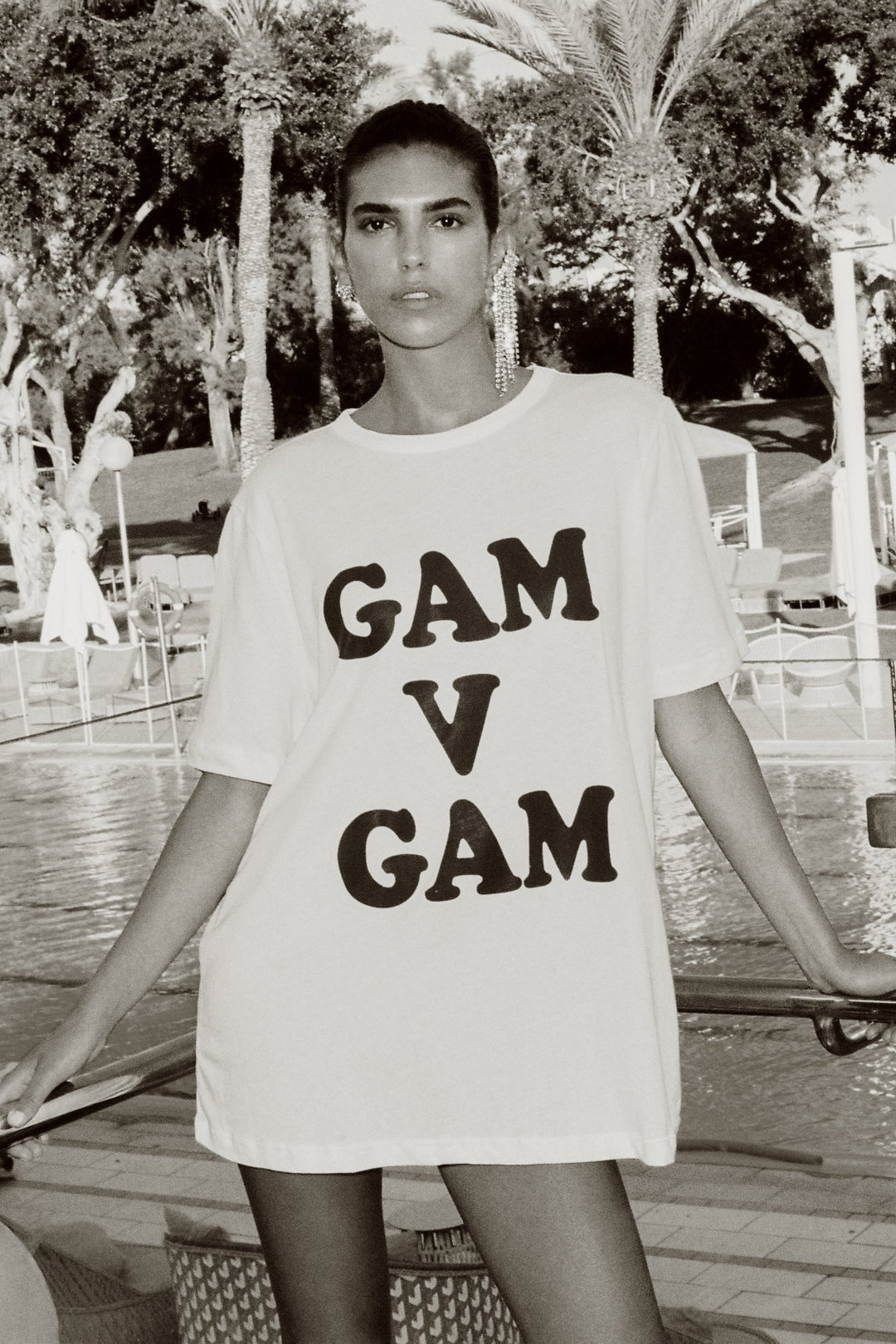 Gam V Gam Cream T-Shirt