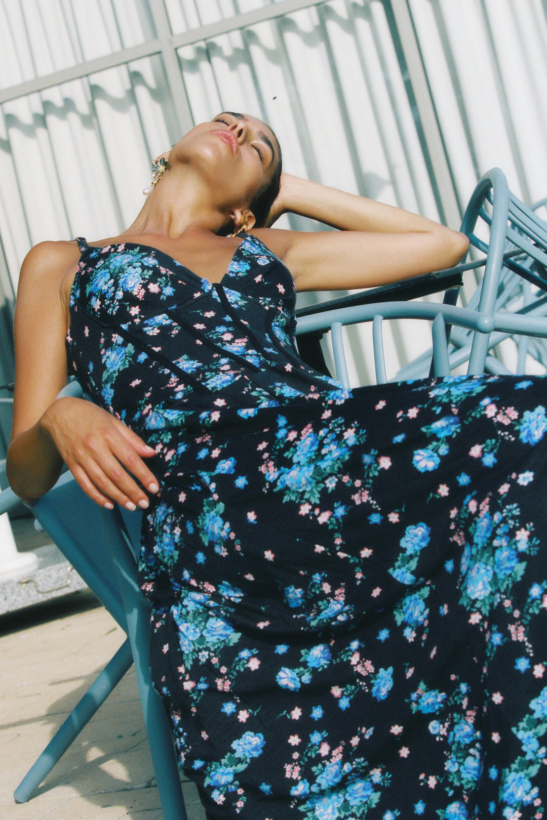 Sunray Black Dress
