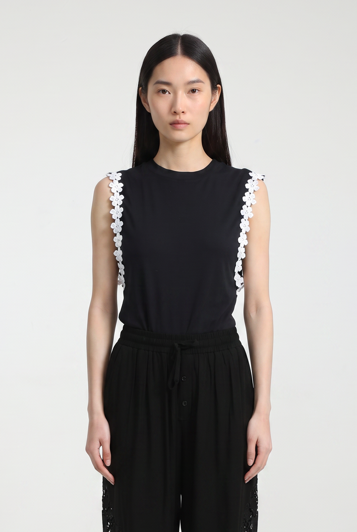 Wisteria Black Bodysuit