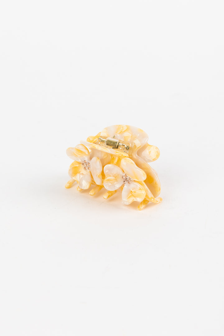 Blossom Yellow Hair Clip