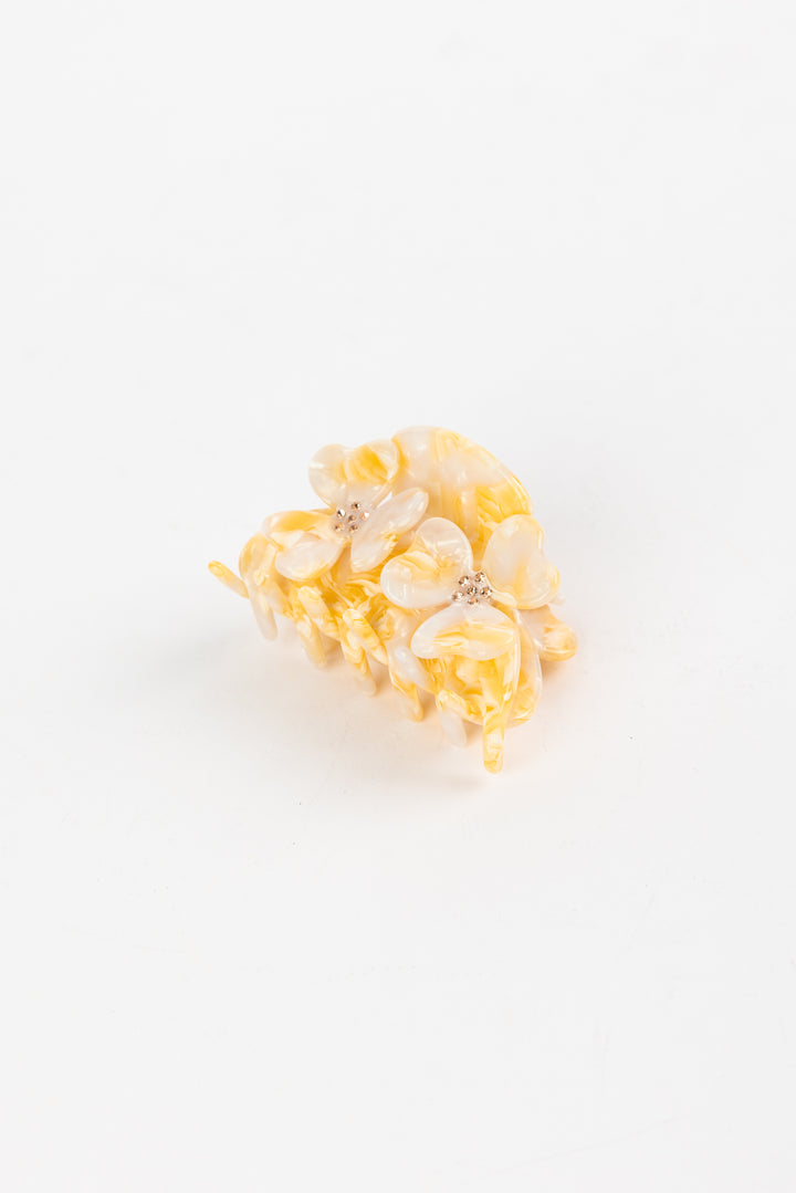 Blossom Yellow Hair Clip