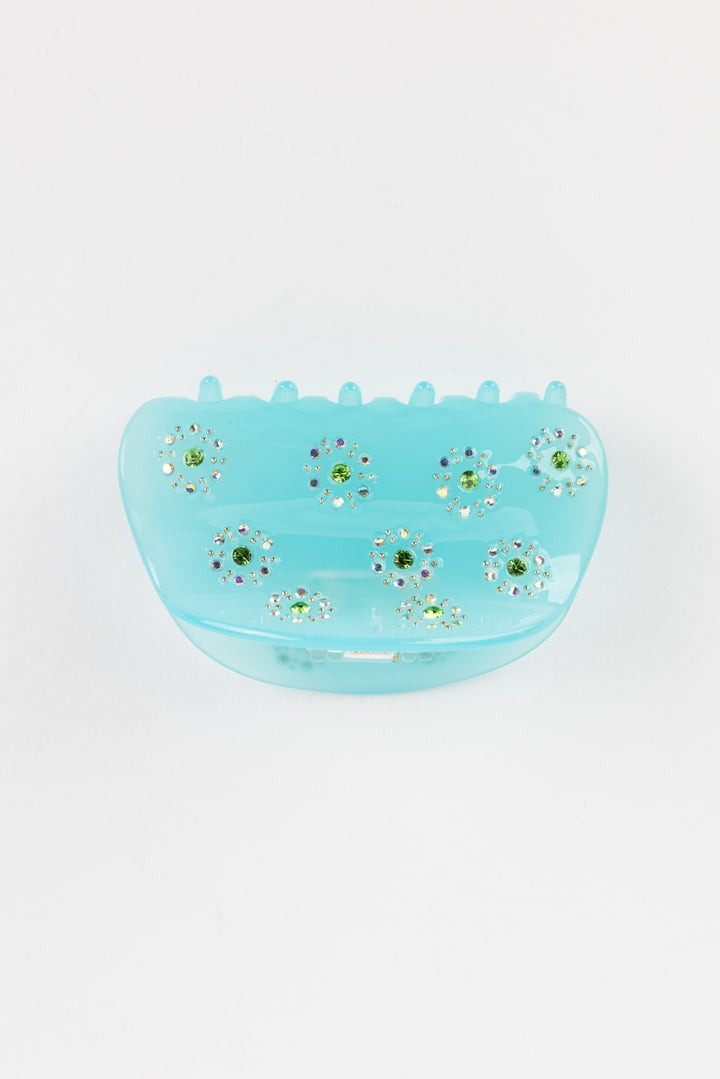 Gems Sky Blue Hair Clip