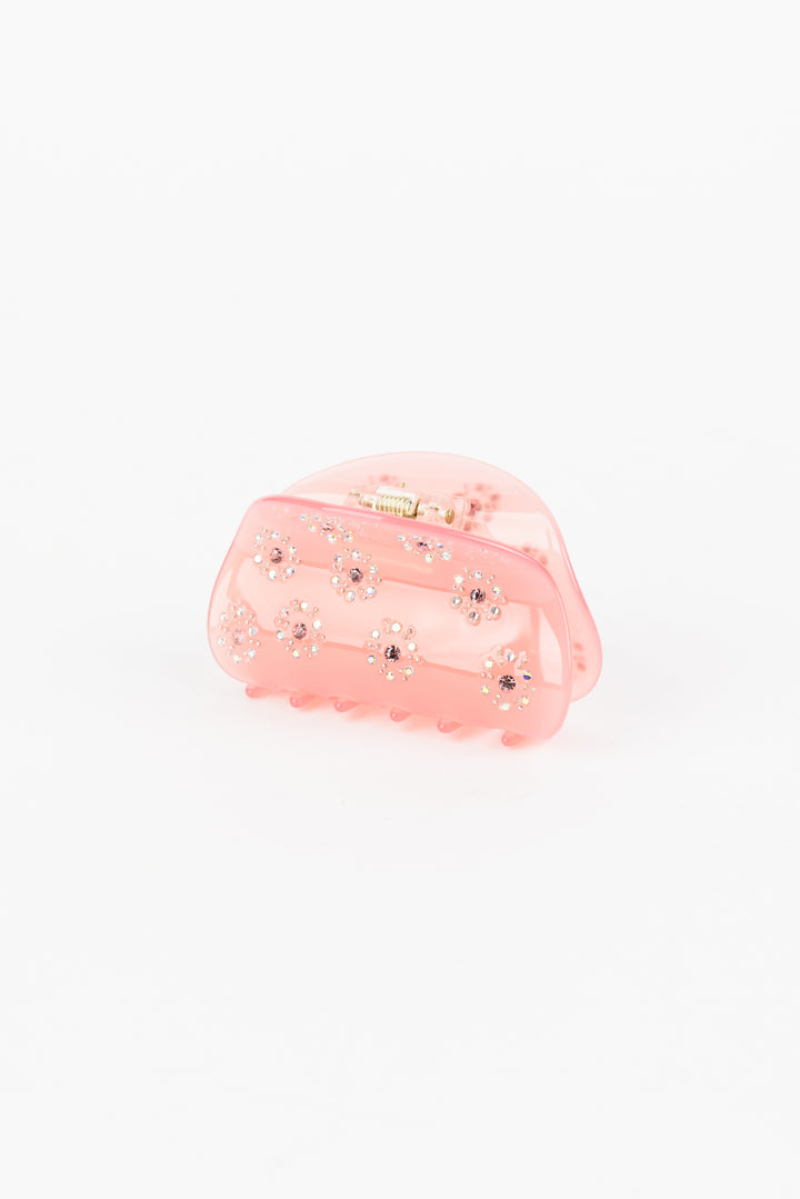 Gems Pink Hair Clip