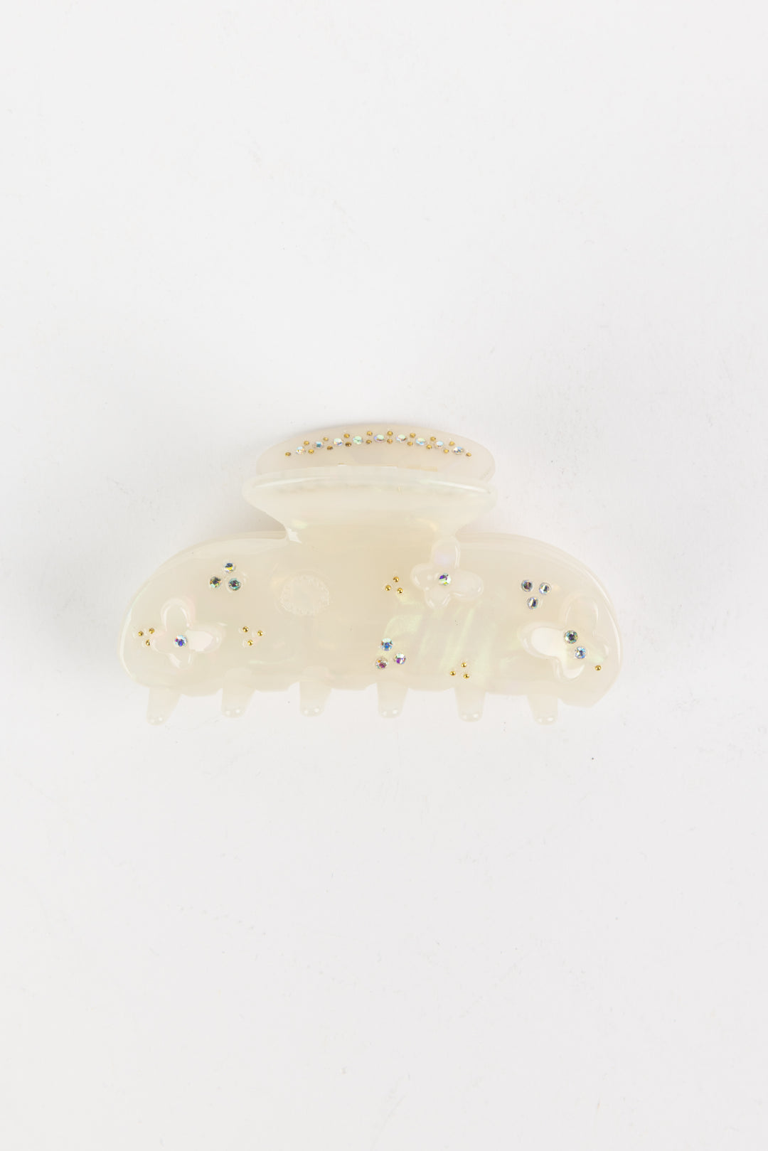 Floral Pearl Hair Clip