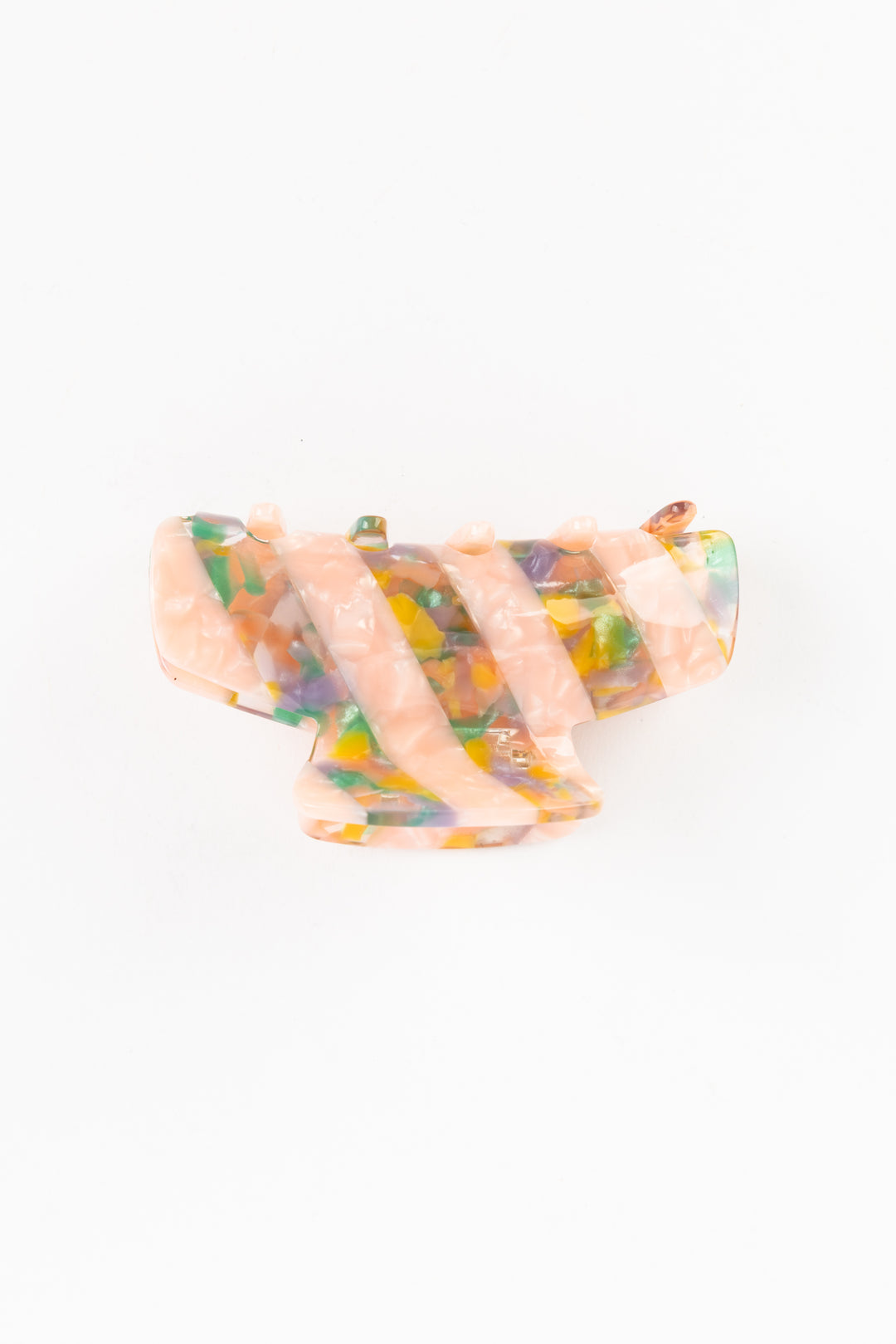 Marbled Pink Hair Clip