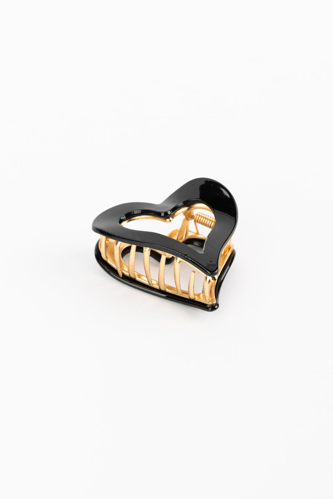 Heart Black Hair Clip