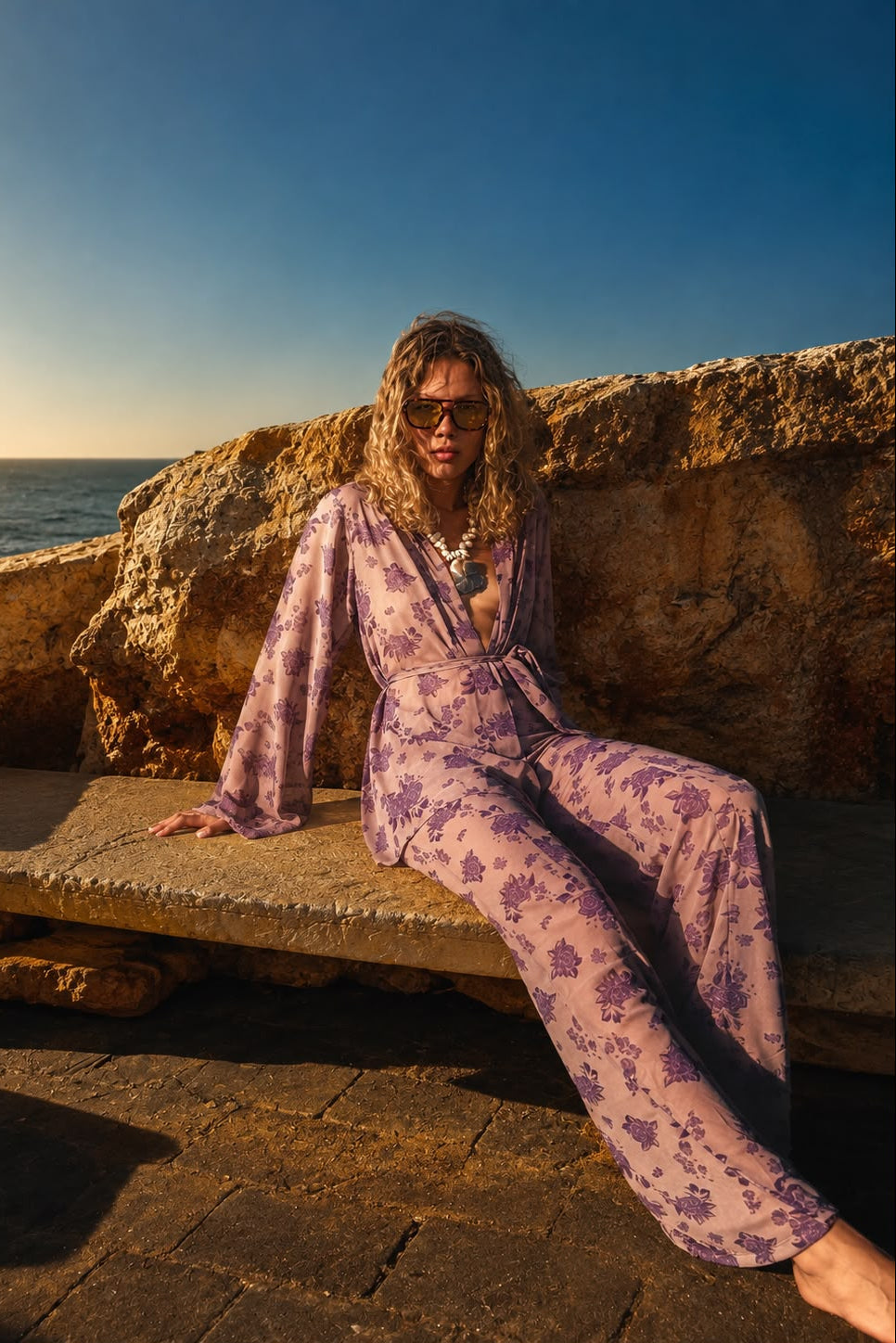 Paros Floral Bottoms