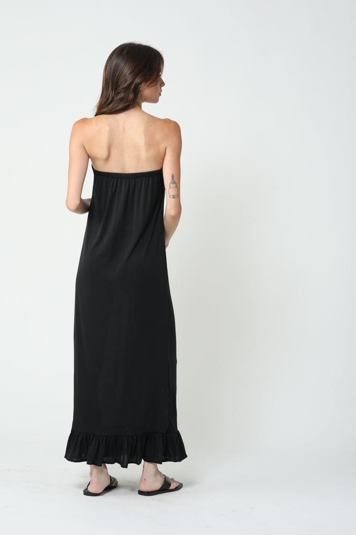 Strapless Black Dress