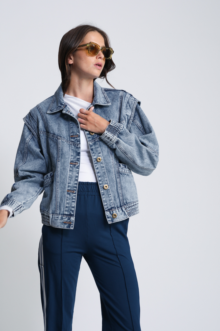 Poetry Light Blue Denim Jacket