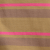 Wildflower Brown Striped Polo