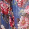 Sheer Floral Boho Blouse