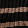 Now Black Striped Sweater