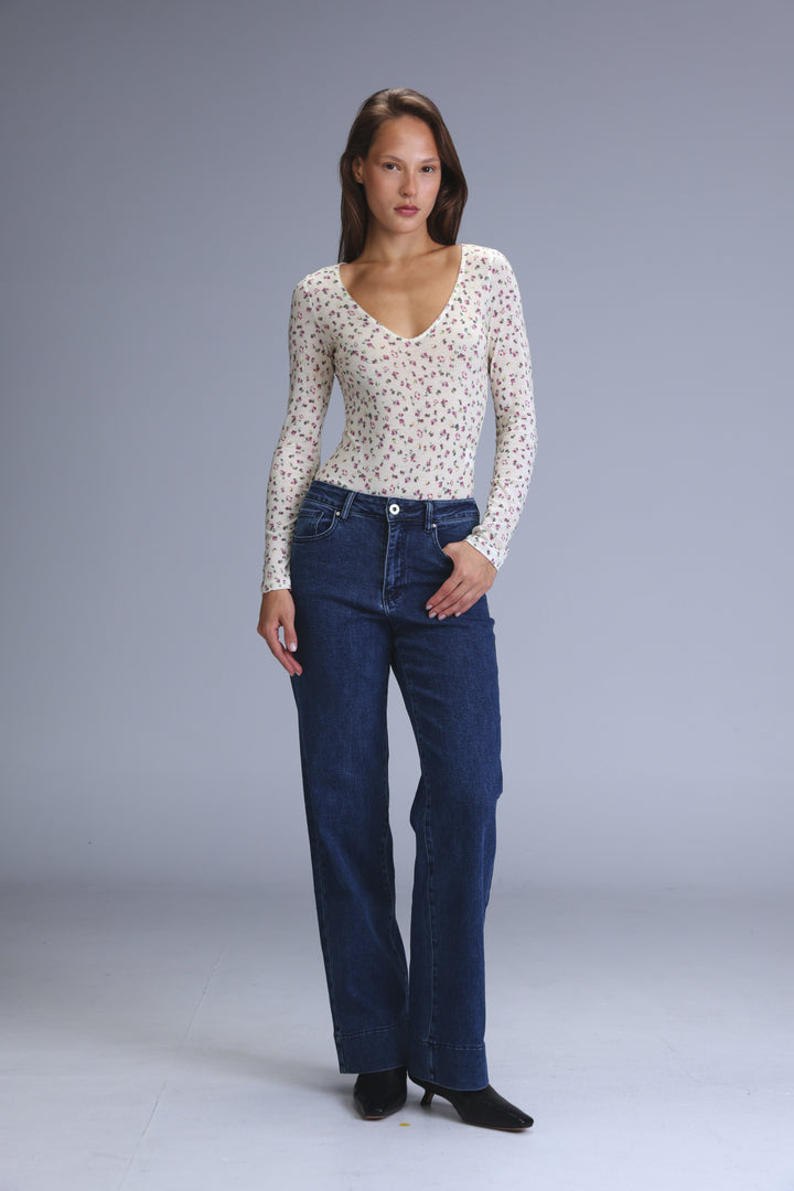 Star 493 Dark Blue Relaxed Denim