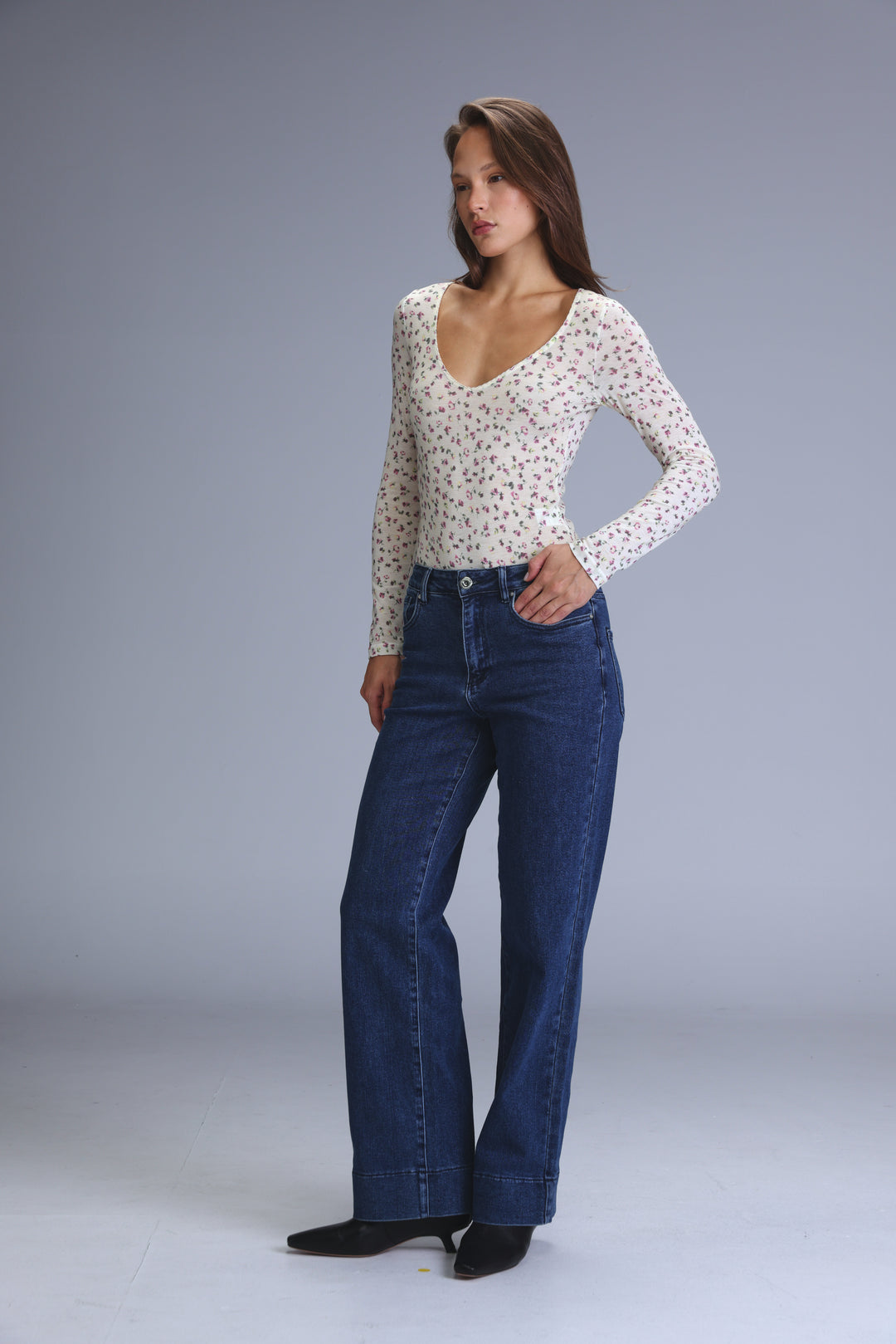 Star 493 Dark Blue Relaxed Denim