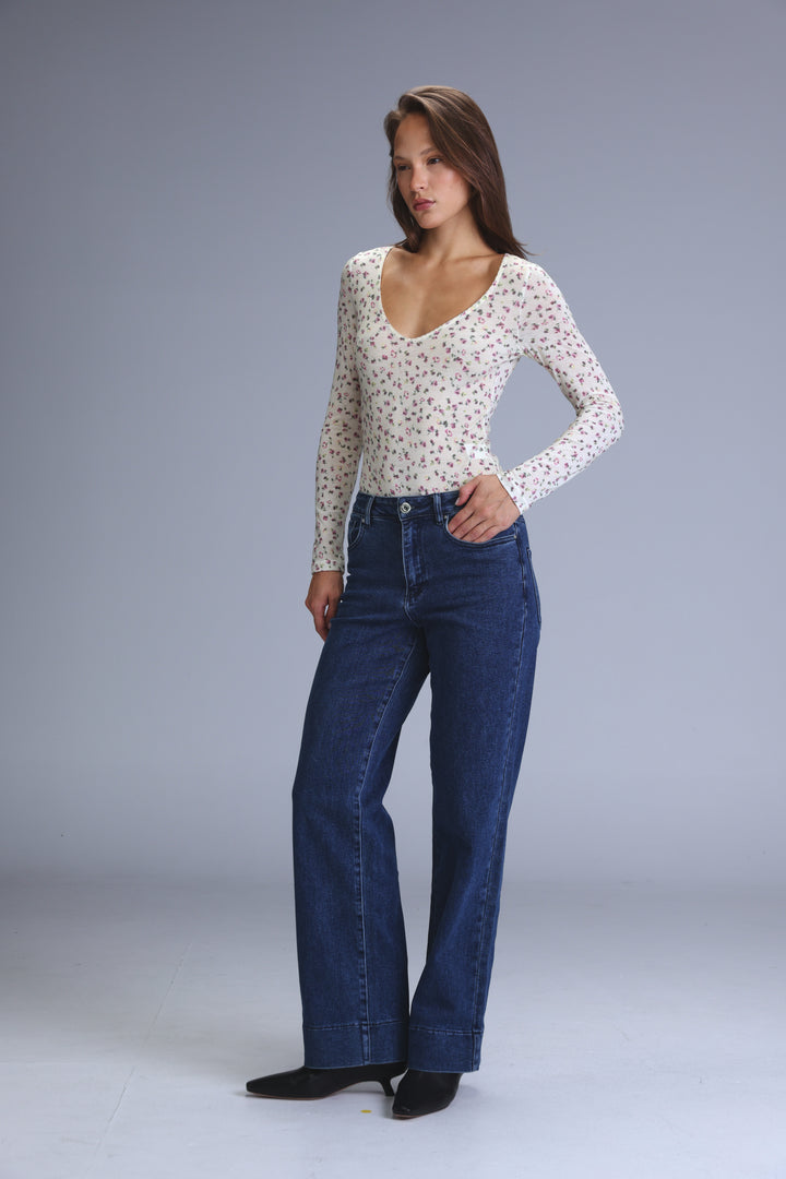 Star 493 Dark Blue Relaxed Denim