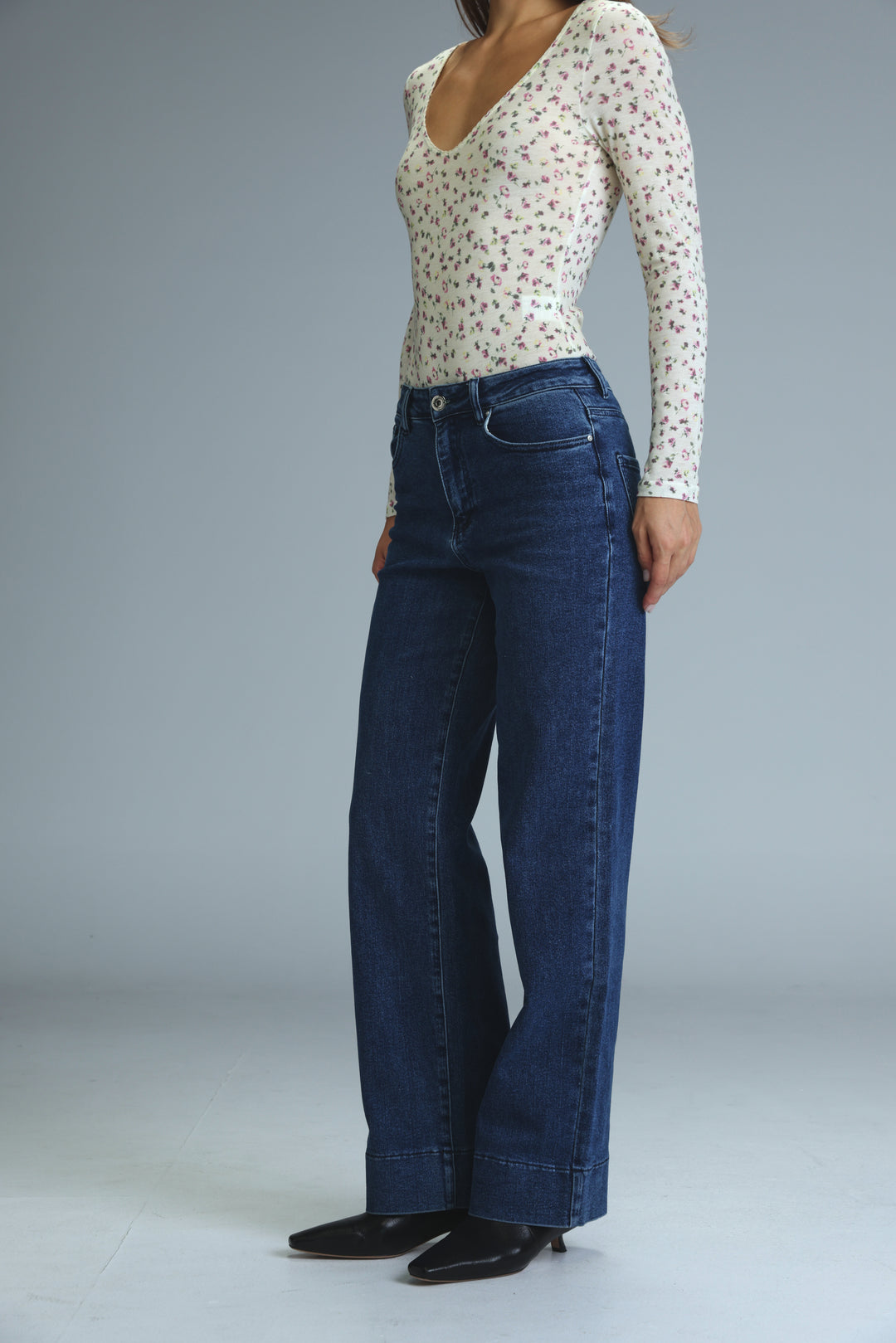 Star 493 Dark Blue Relaxed Denim