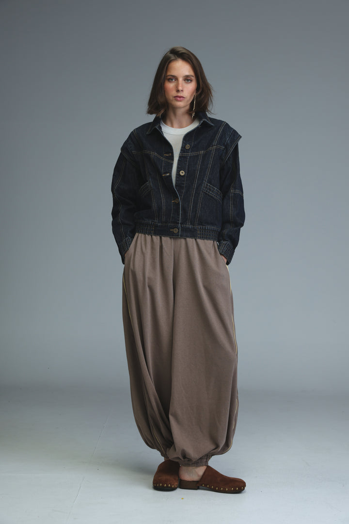 Poetry Dark Blue Denim Jacket