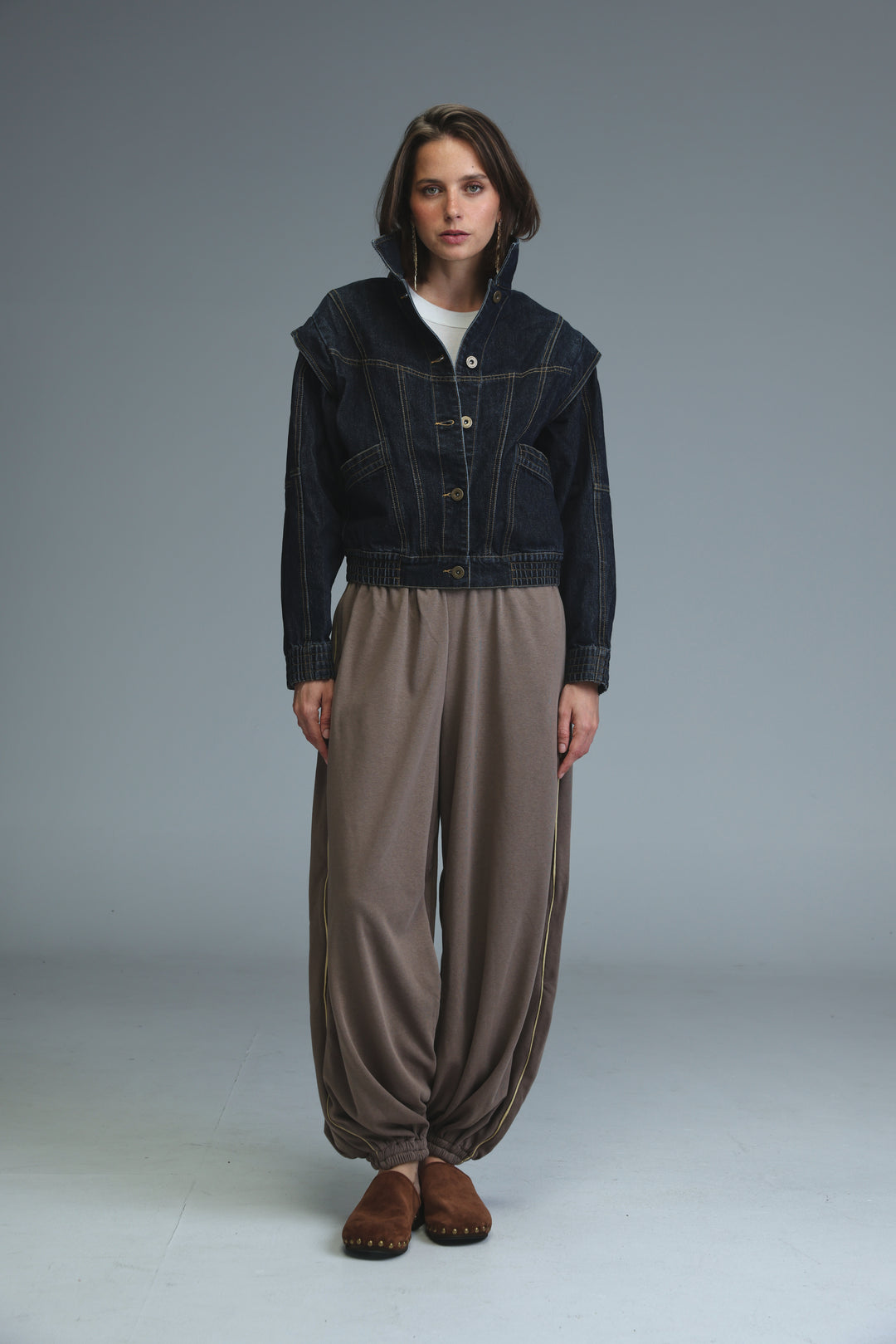 Poetry Dark Blue Denim Jacket