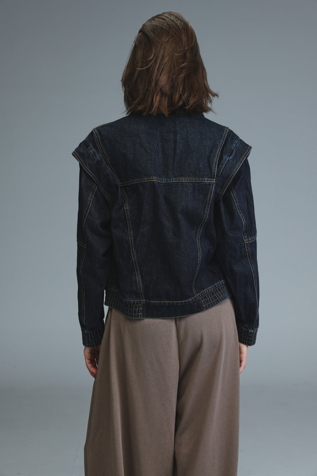Poetry Dark Blue Denim Jacket
