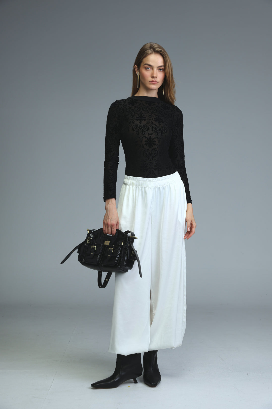 Soul Black Leather Bag