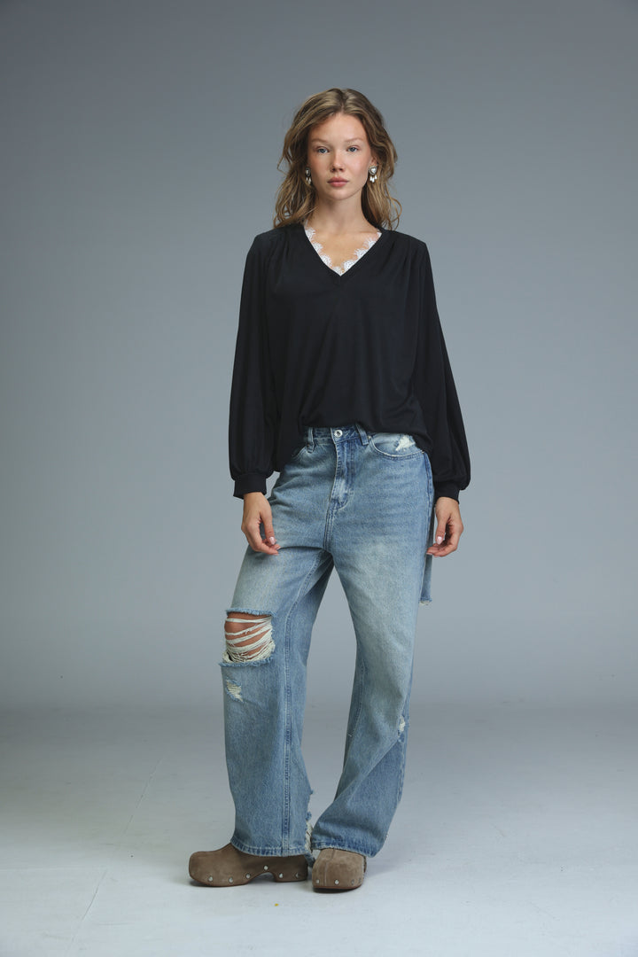 Vermont Black/White Shirt