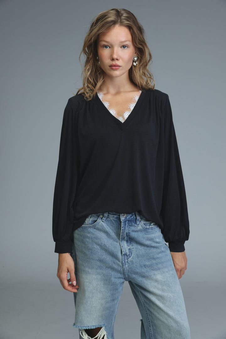 Vermont Black/White Shirt