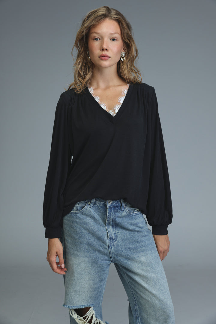Vermont Black/White Shirt