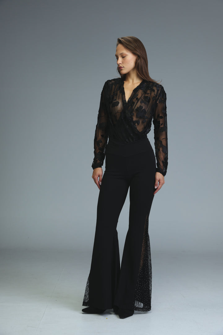 Luxe Black Bottoms