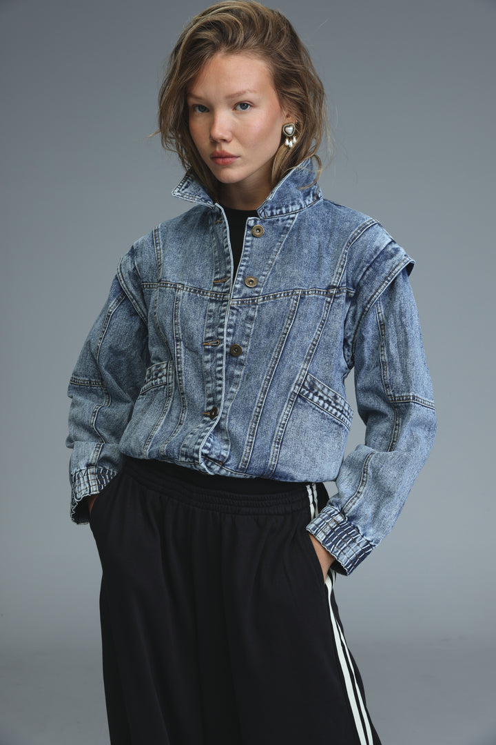 Poetry Blue Denim Jacket