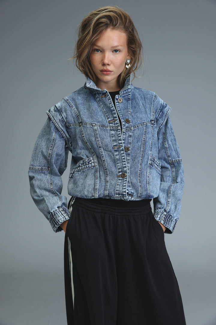 Poetry Blue Denim Jacket