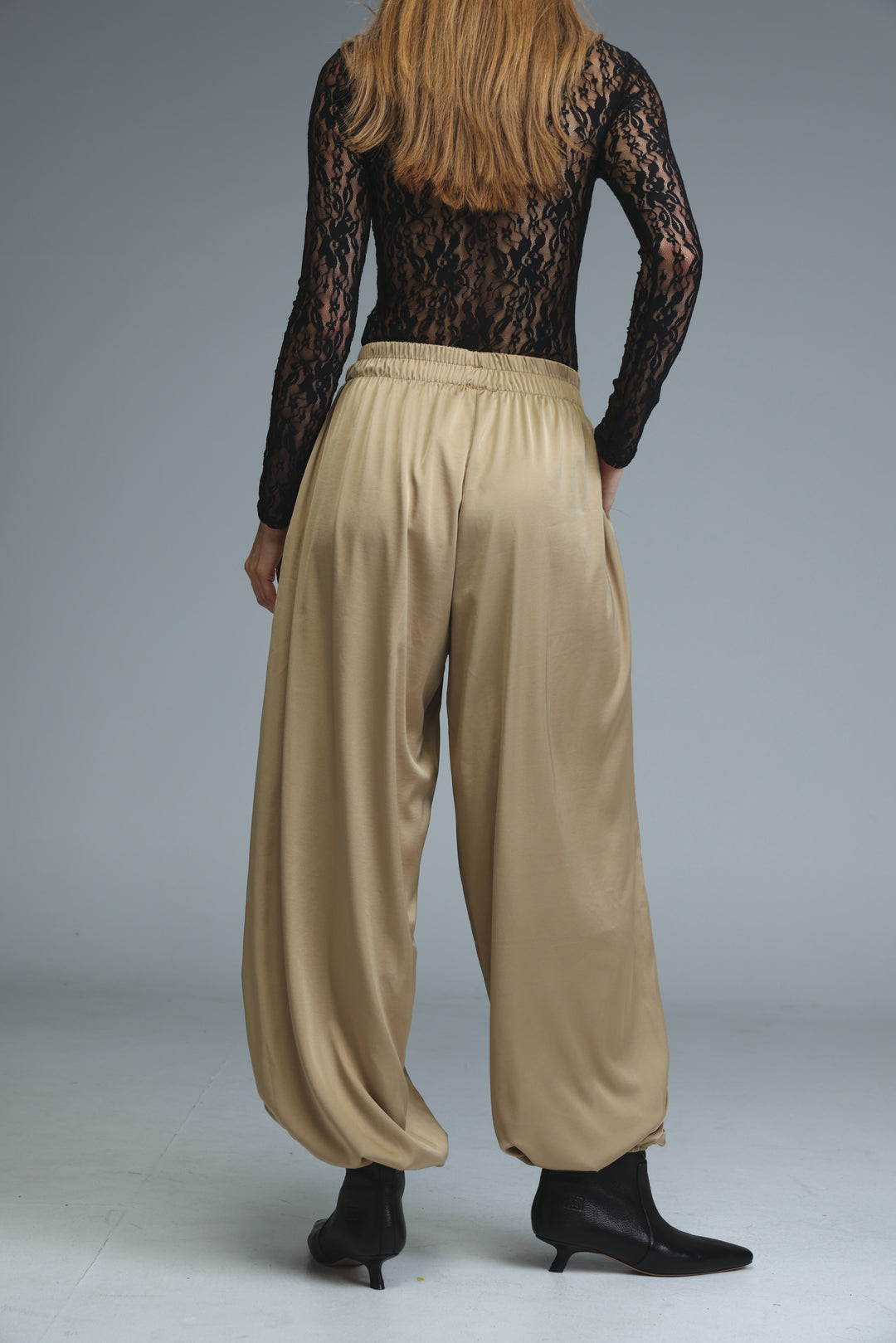 Gloss Brown Balloon Bottoms