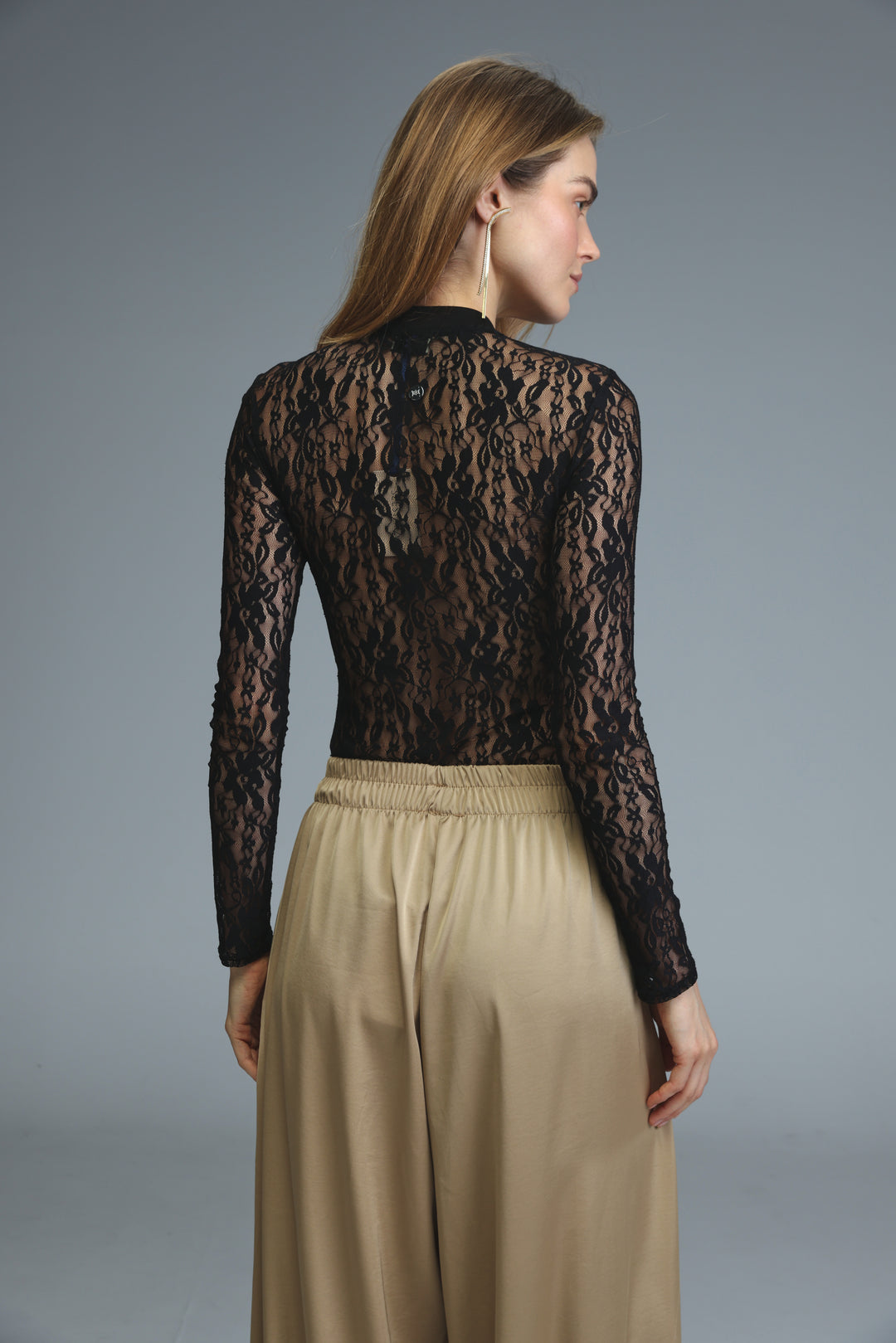 Nightfall Black Lace Bodysuit