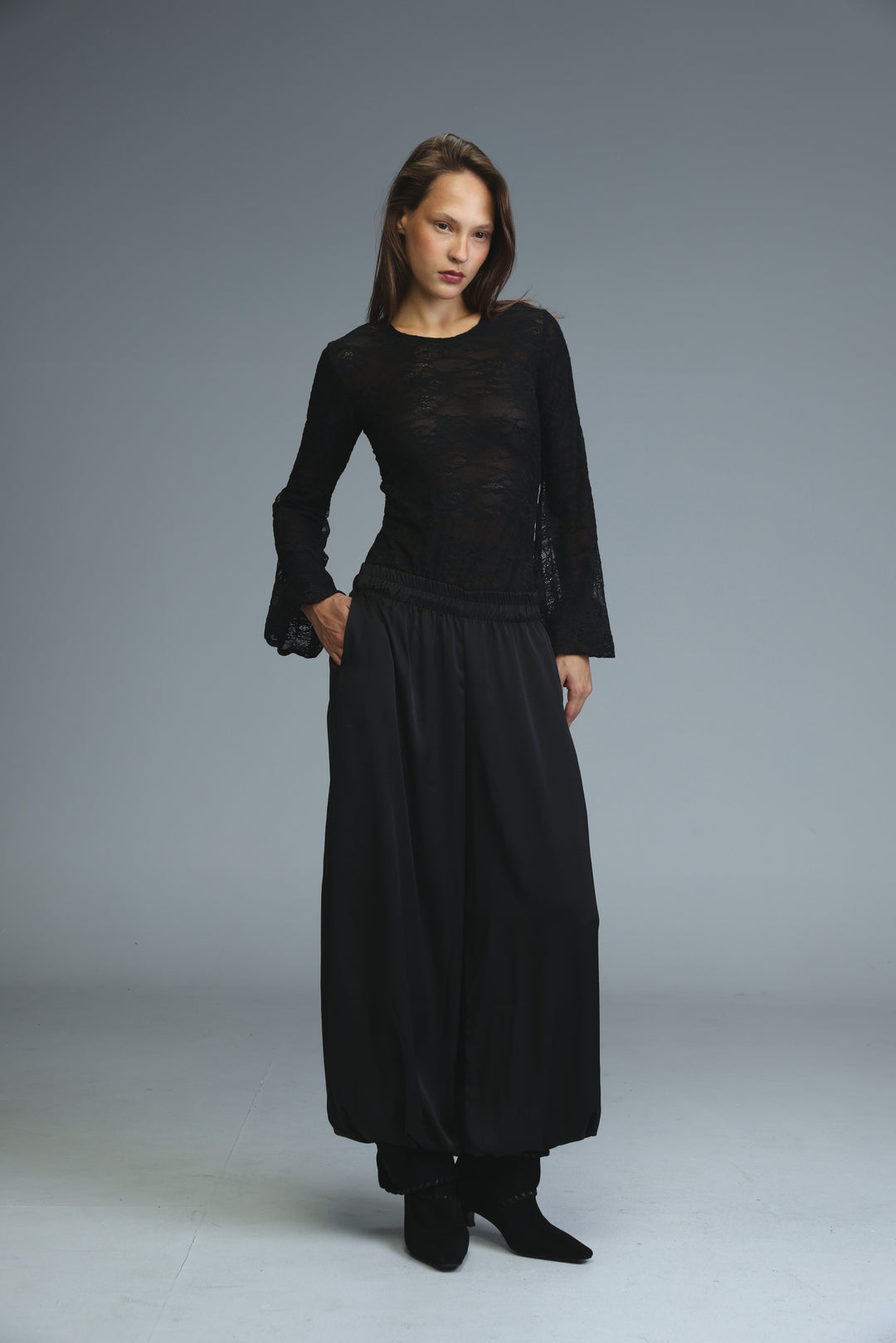 Moonspell Black Lace Bodysuit
