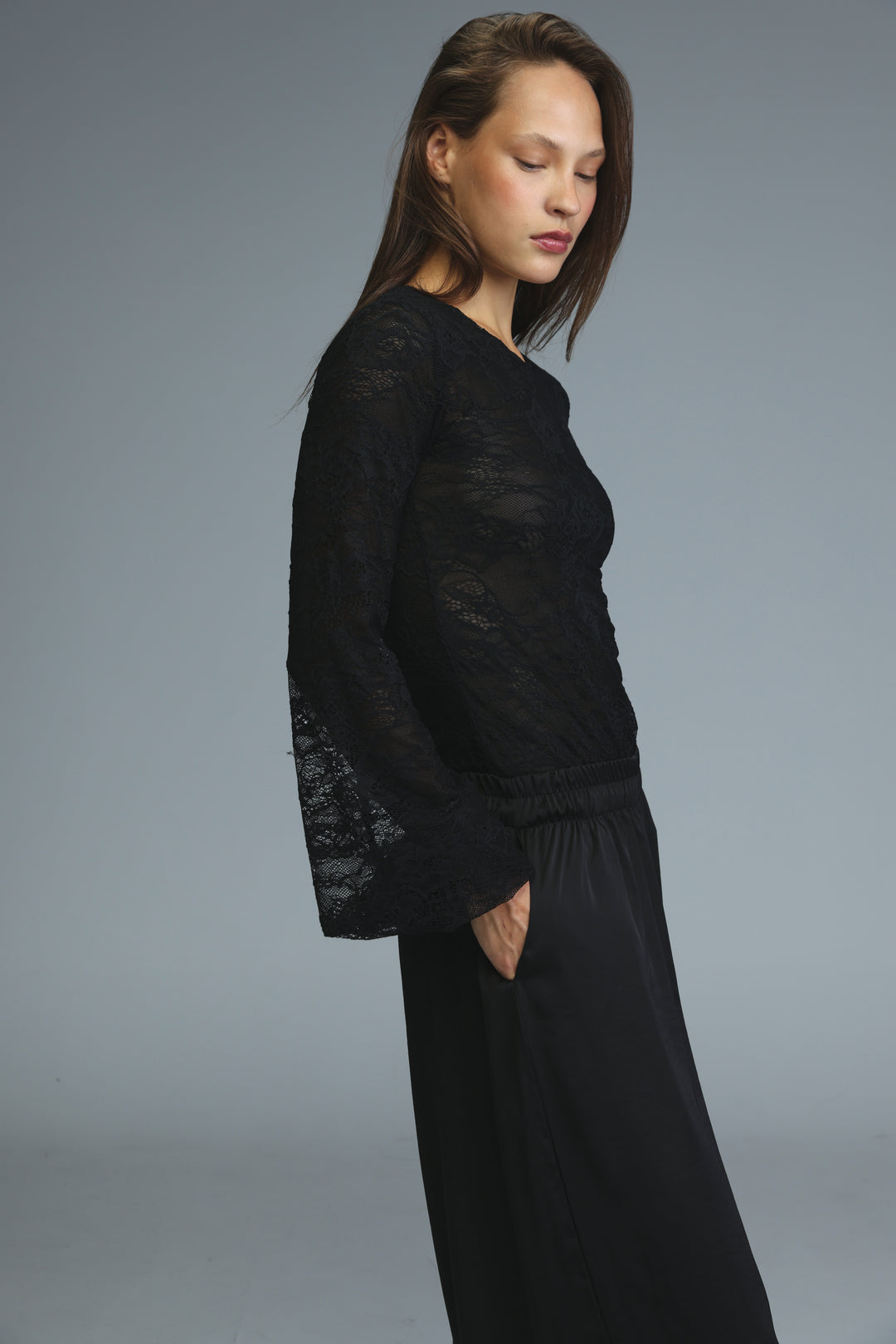 Moonspell Black Lace Bodysuit