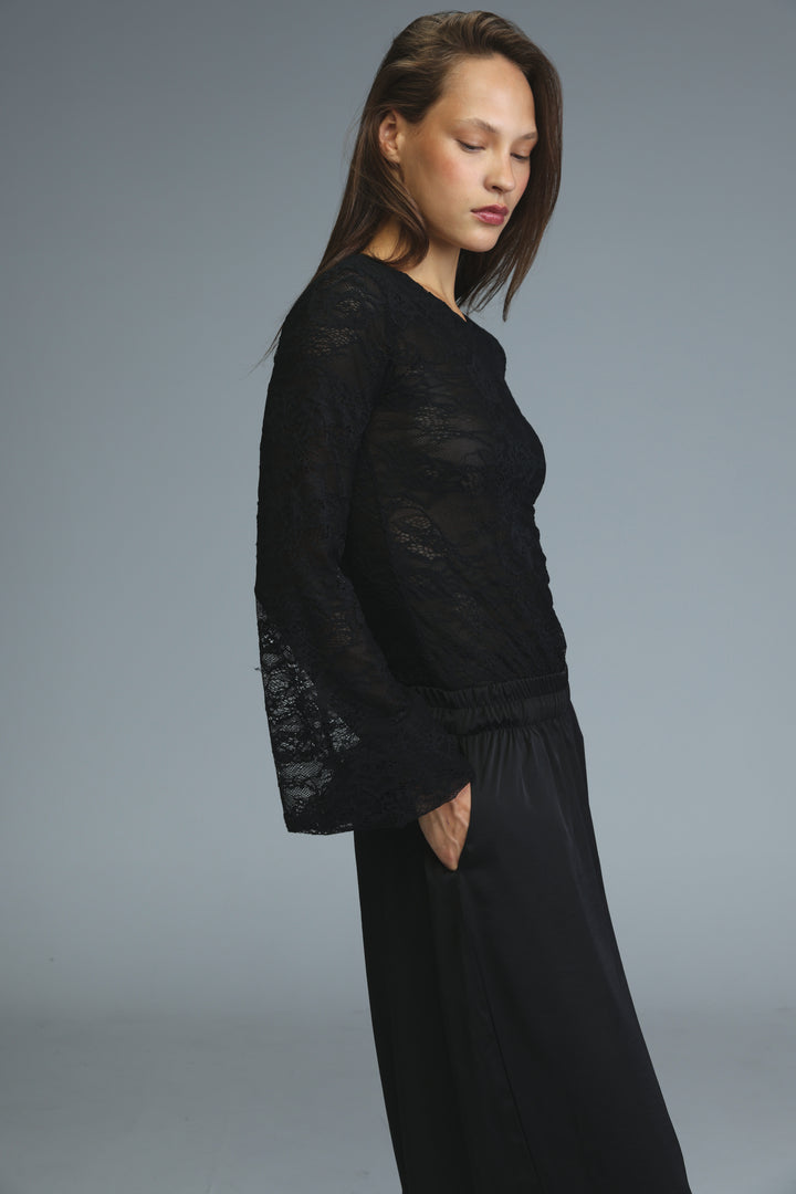 Moonspell Black Lace Bodysuit