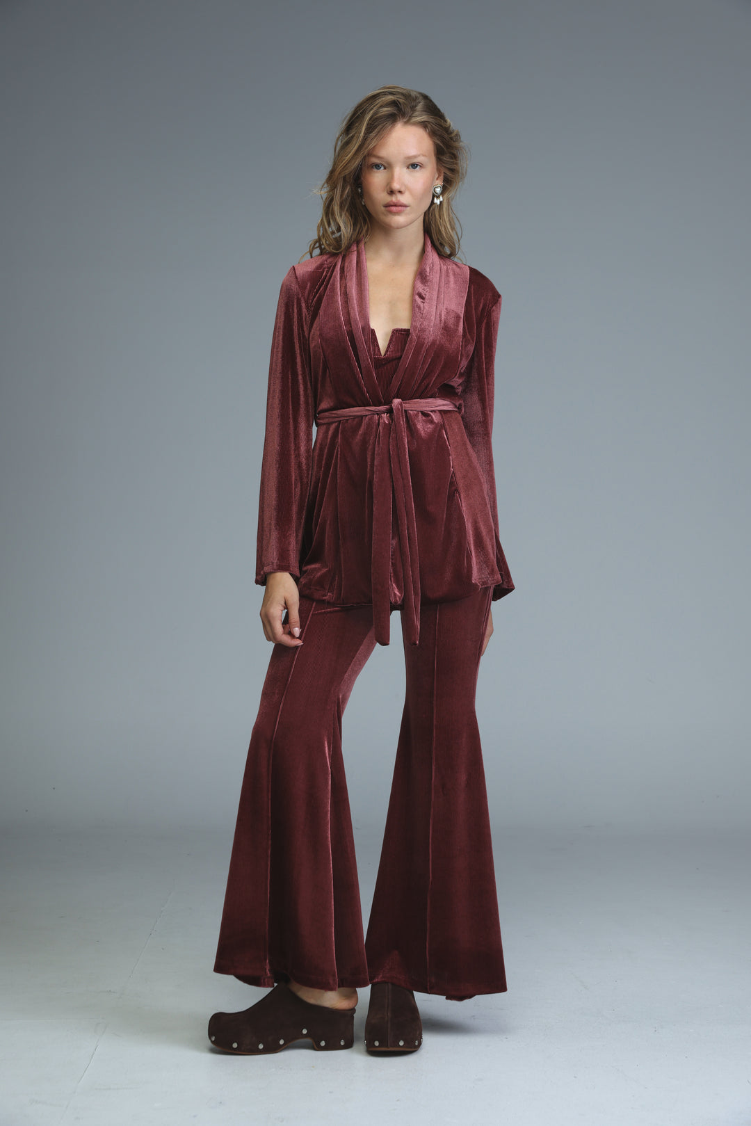 Countdown Wine Velvet Bottoms