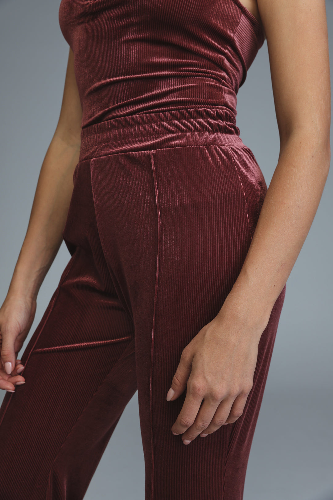Countdown Wine Velvet Bottoms
