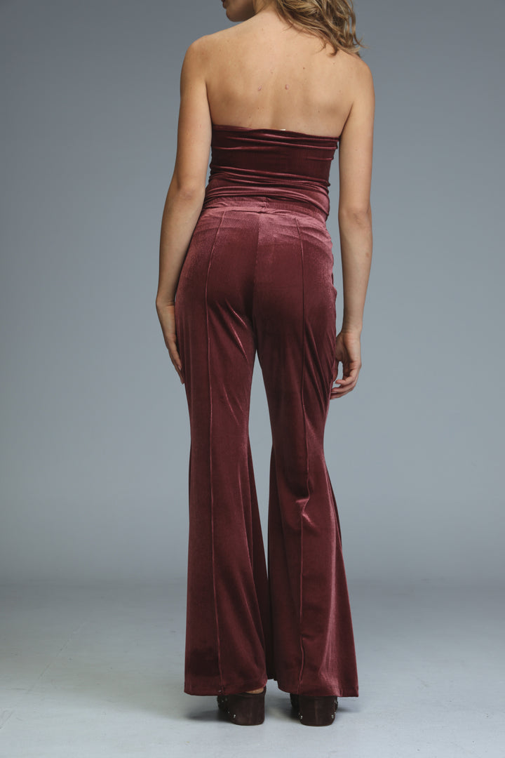 Countdown Wine Velvet Bottoms