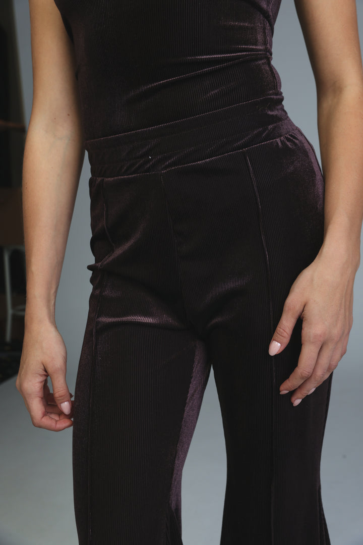 Countdown Brown Velvet Bottoms