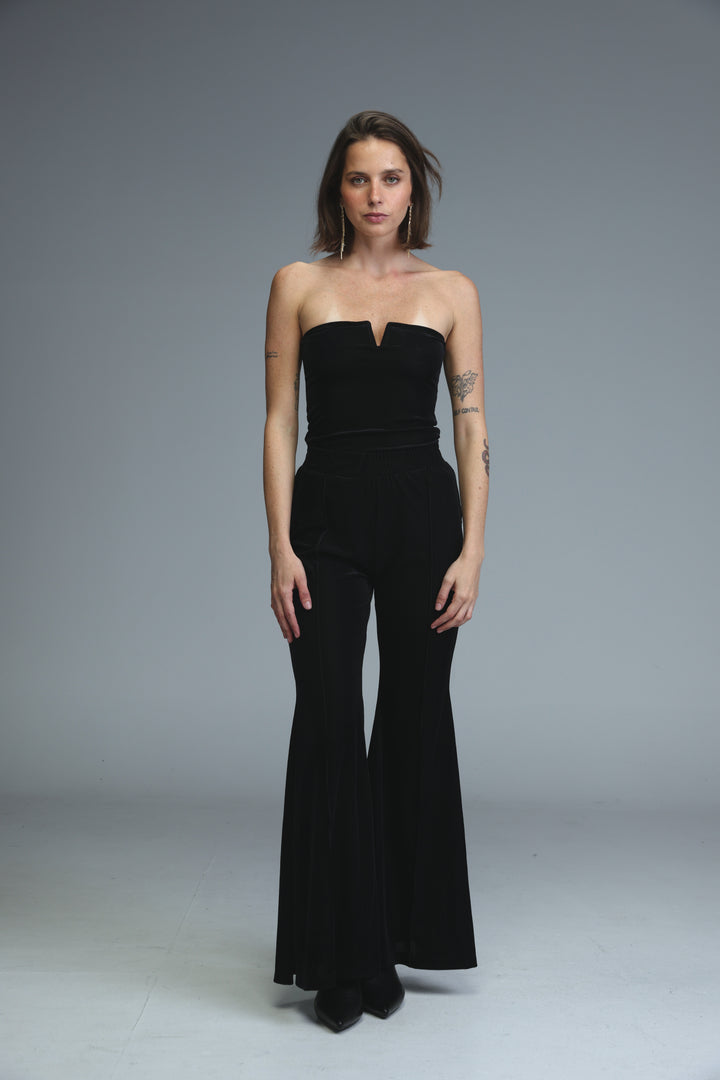 Countdown Black Velvet Bottoms