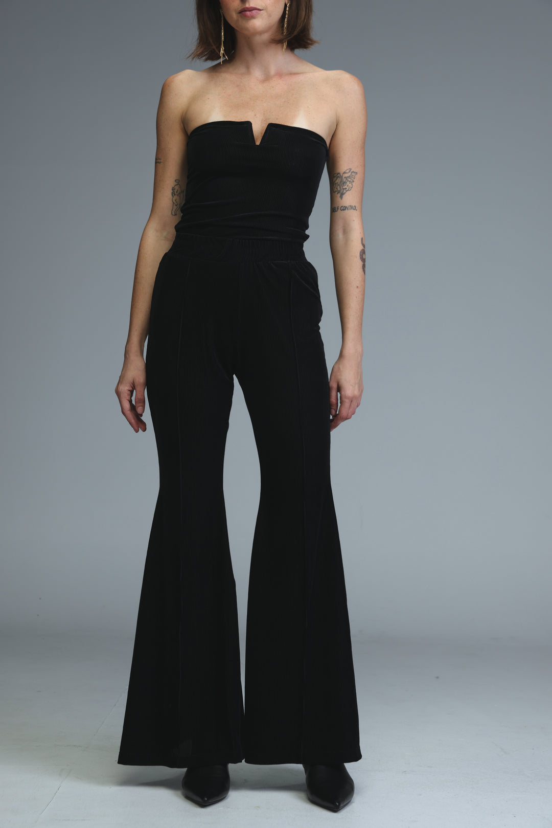 Countdown Black Velvet Bottoms