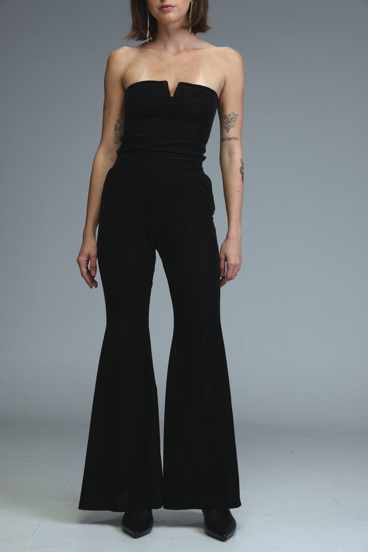 Countdown Black Velvet Bottoms
