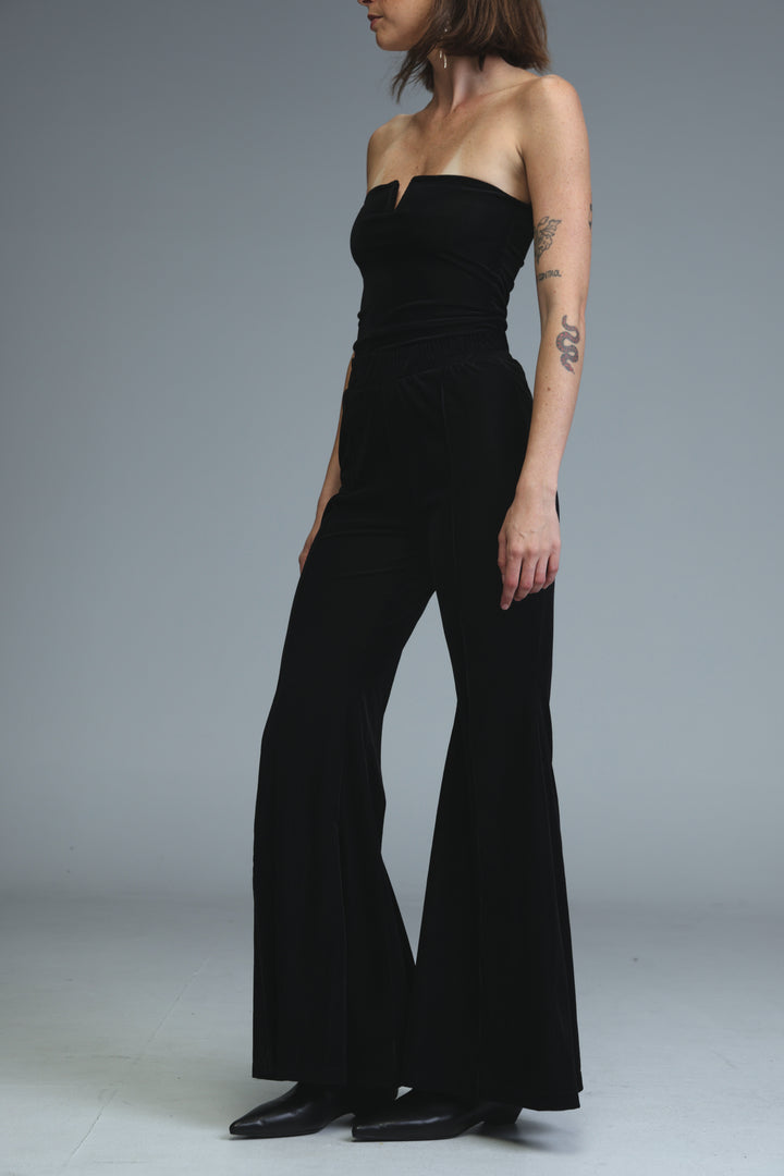 Countdown Black Velvet Bottoms