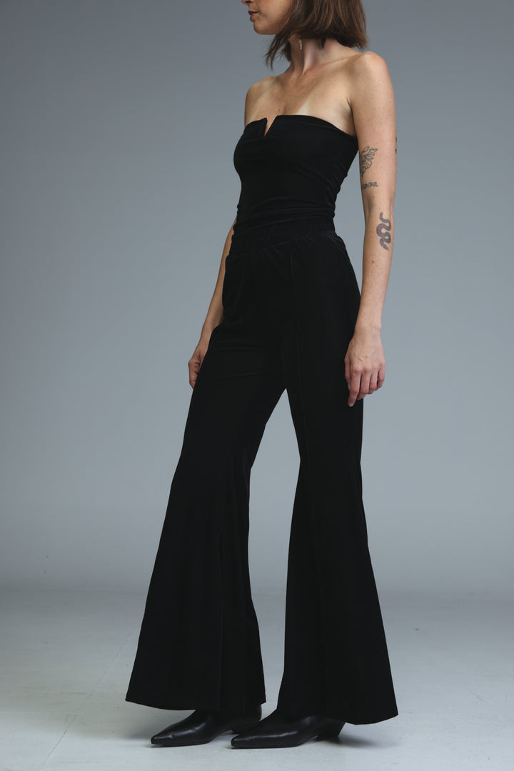 Countdown Black Velvet Bottoms